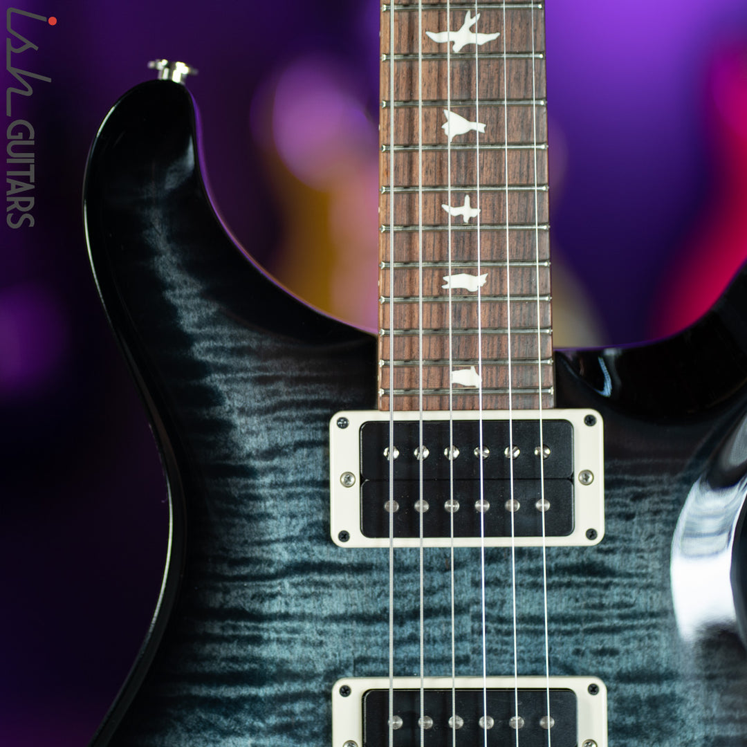 PRS CE 24 Semi-Hollow Custom Color Faded Whale Blue Wrap Burst
