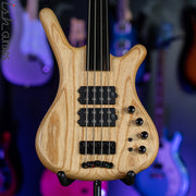 2005 Warwick Corvette $$ Fretless Bass Natural Satin