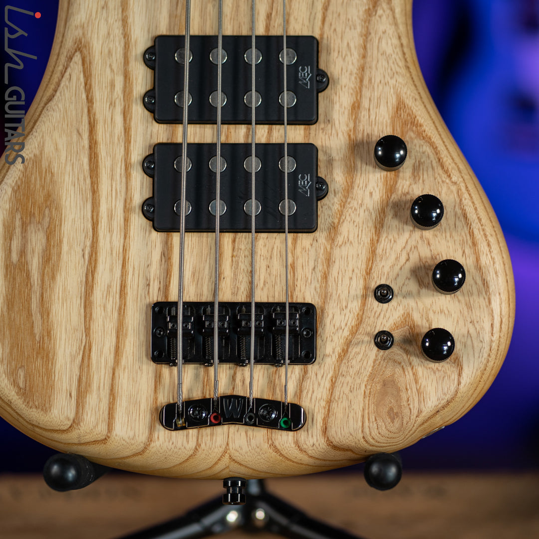 2005 Warwick Corvette $$ Fretless Bass Natural Satin