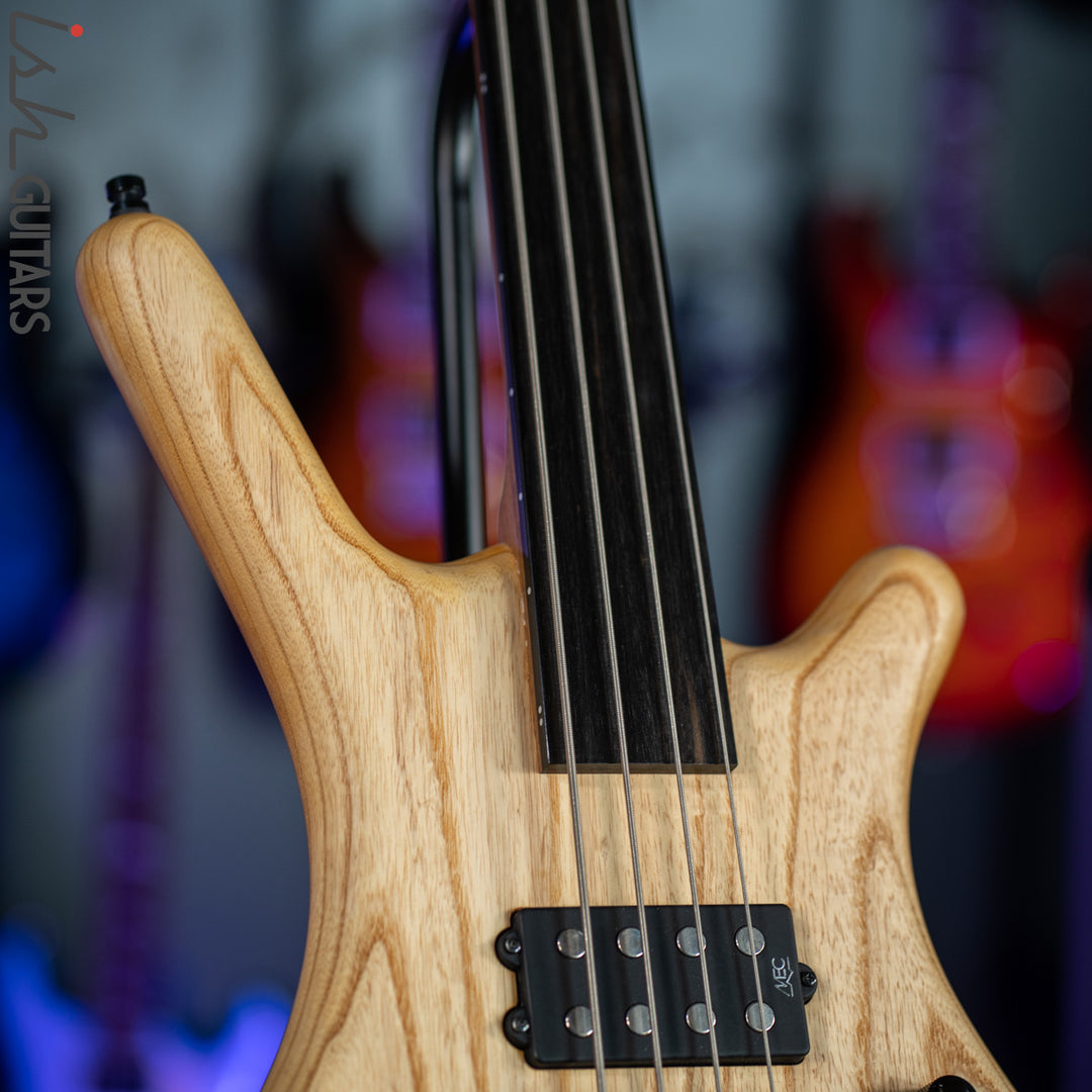 2005 Warwick Corvette $$ Fretless Bass Natural Satin
