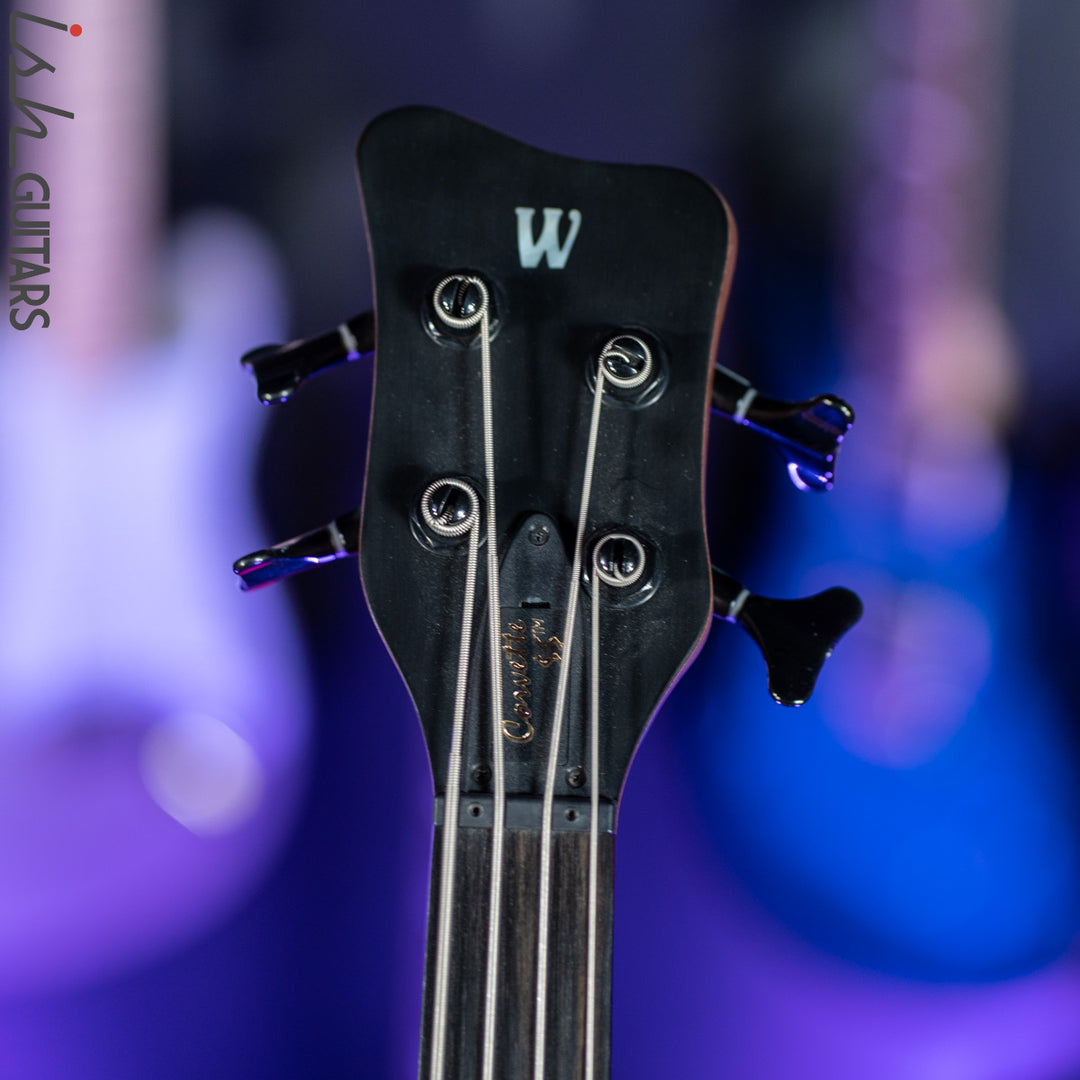 2005 Warwick Corvette $$ Fretless Bass Natural Satin