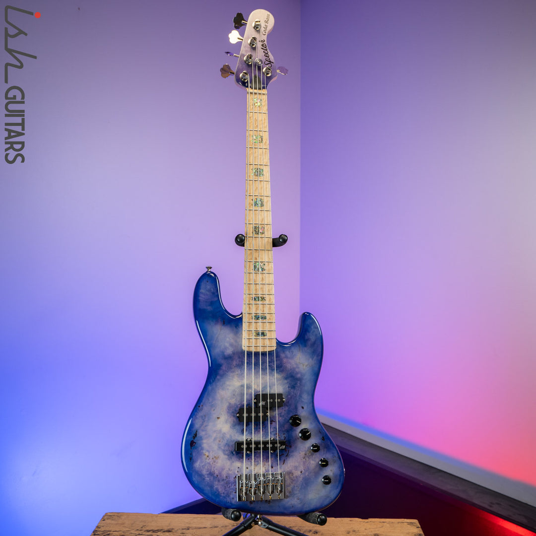 2020 Spector Coda 5 String Nebula Tie Dye Bass Guitar