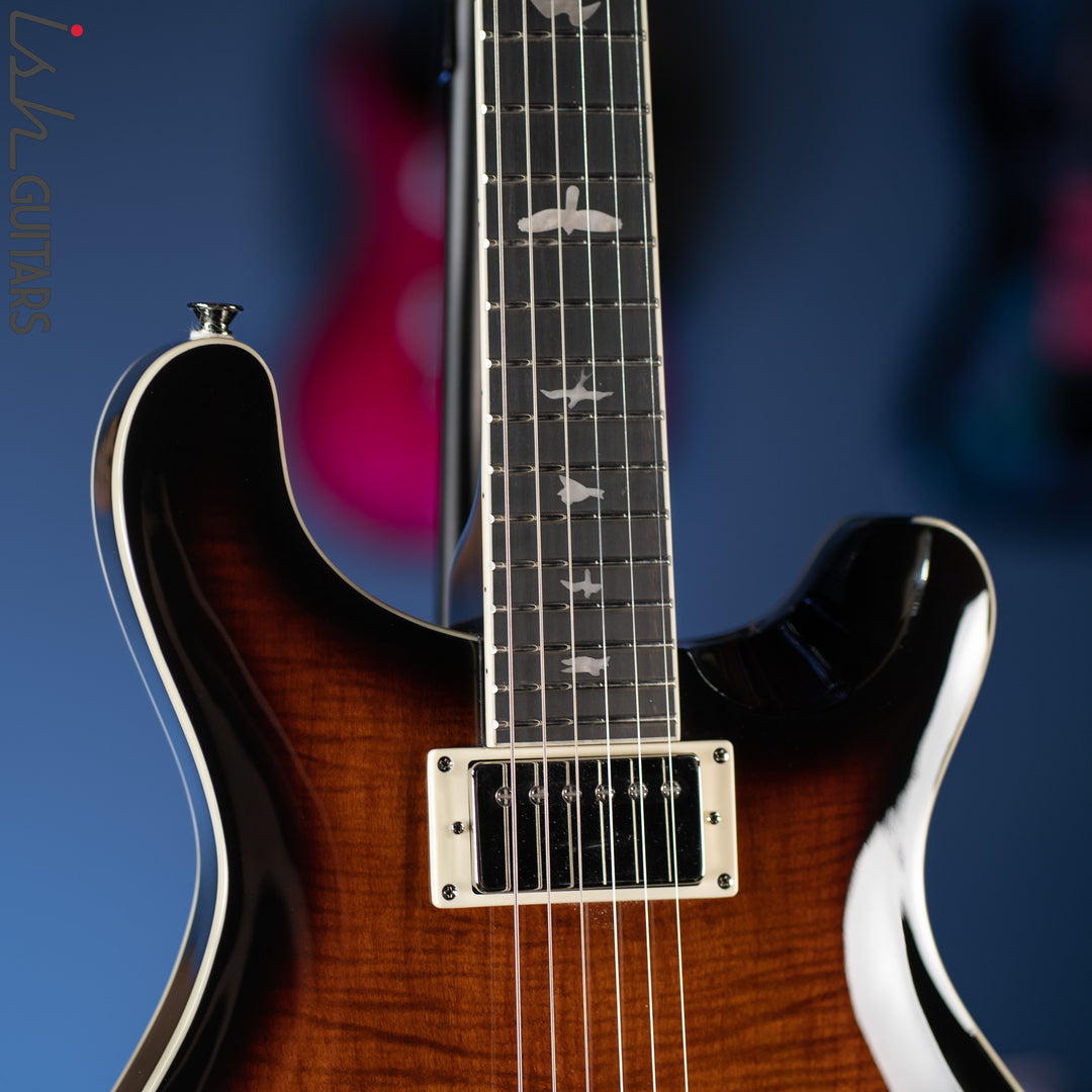 PRS SE Hollowbody II Electric Guitar Black Gold Sunburst