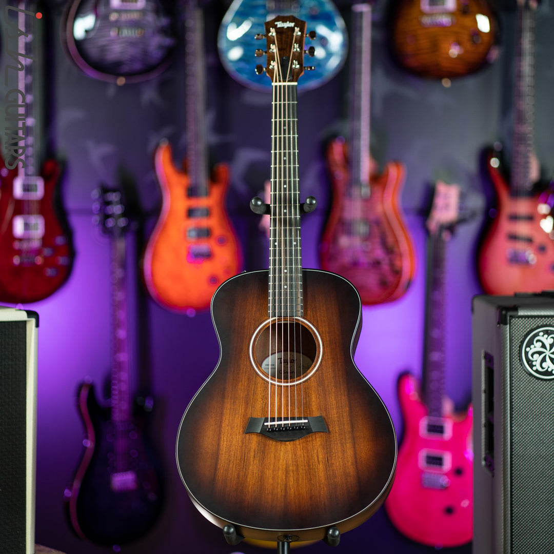 Taylor GS Mini-e Koa Plus Shaded Edgeburst
