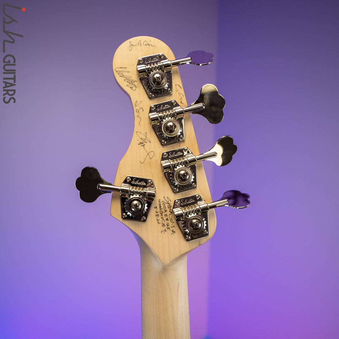 2020 Spector Coda 5 String Nebula Tie Dye Bass Guitar