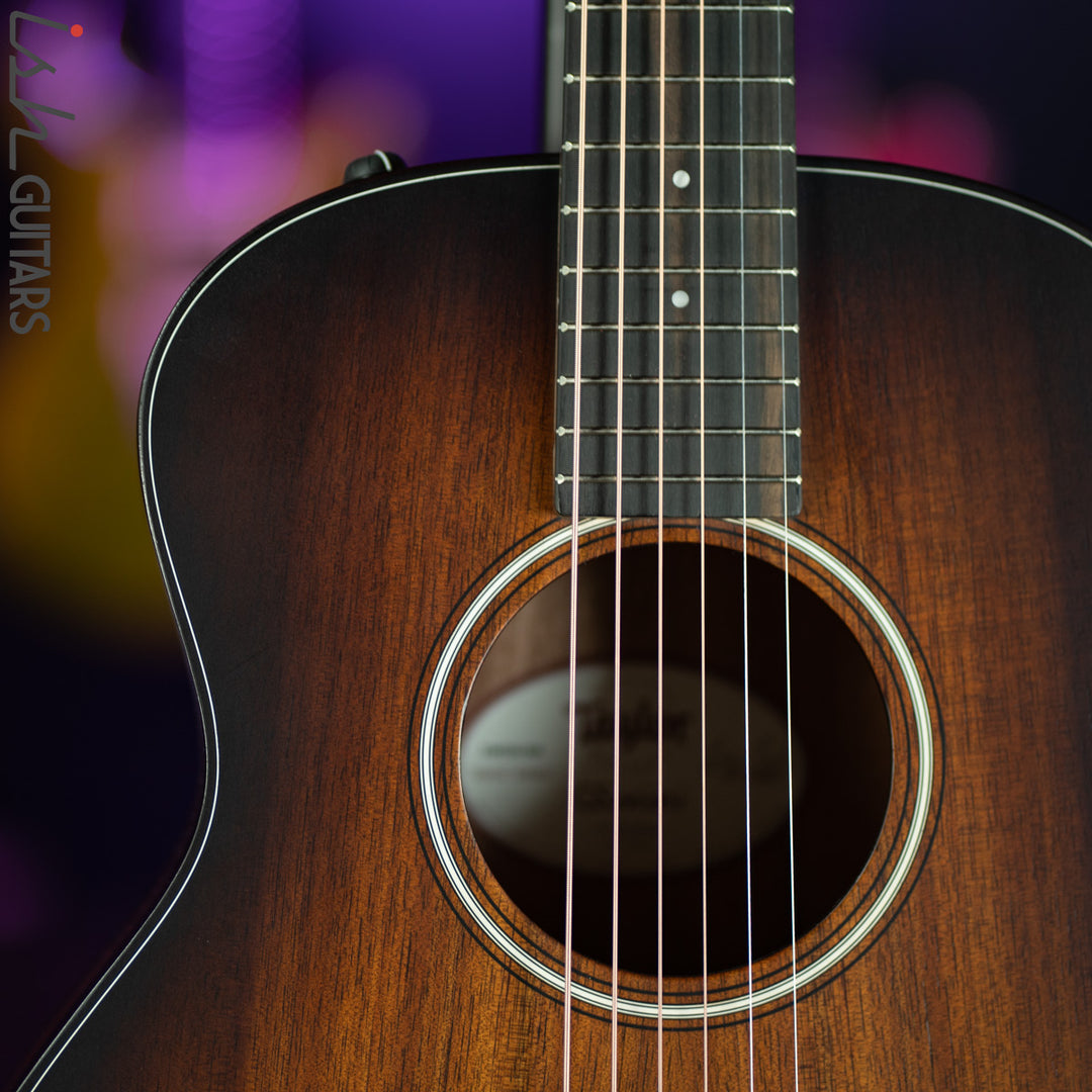 Taylor GS Mini-e Koa Plus Shaded Edgeburst