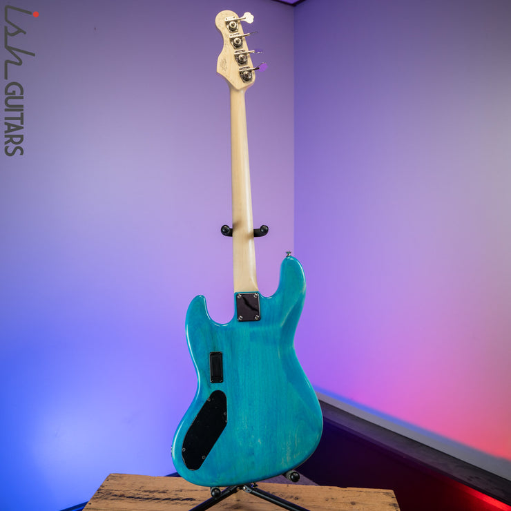 2020 Spector Coda P 4 String Bass Guitar Sims Super Quad Tsunami Blue