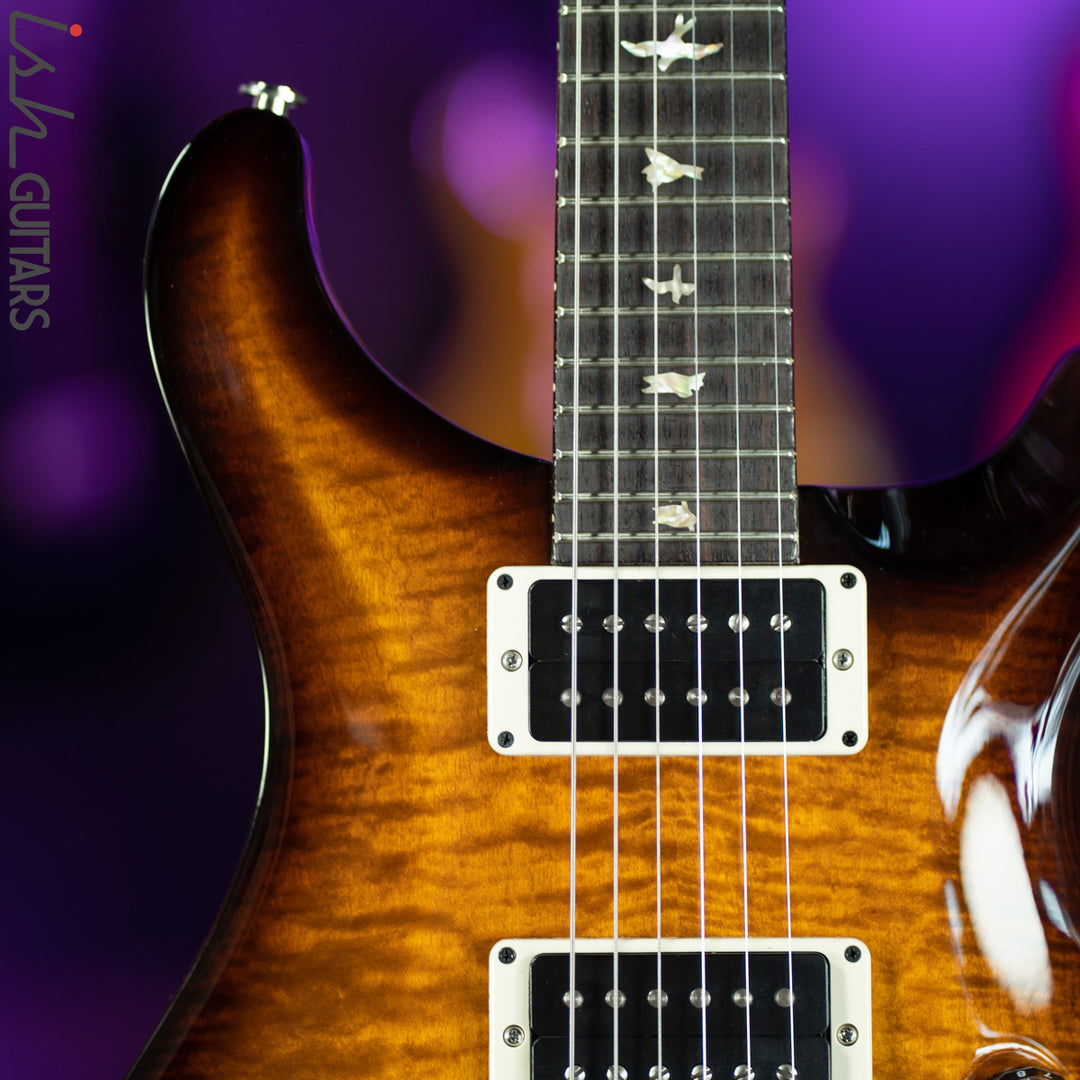 2020 PRS Custom 24 35th Anniversary Custom Color Amber Smokewrap