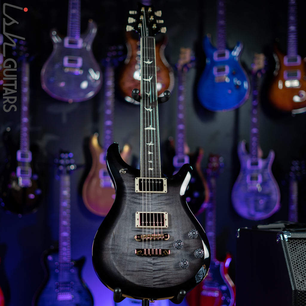 PRS S2 McCarty 594 Electric Guitar Grey Black Wrap Burst Store Demo