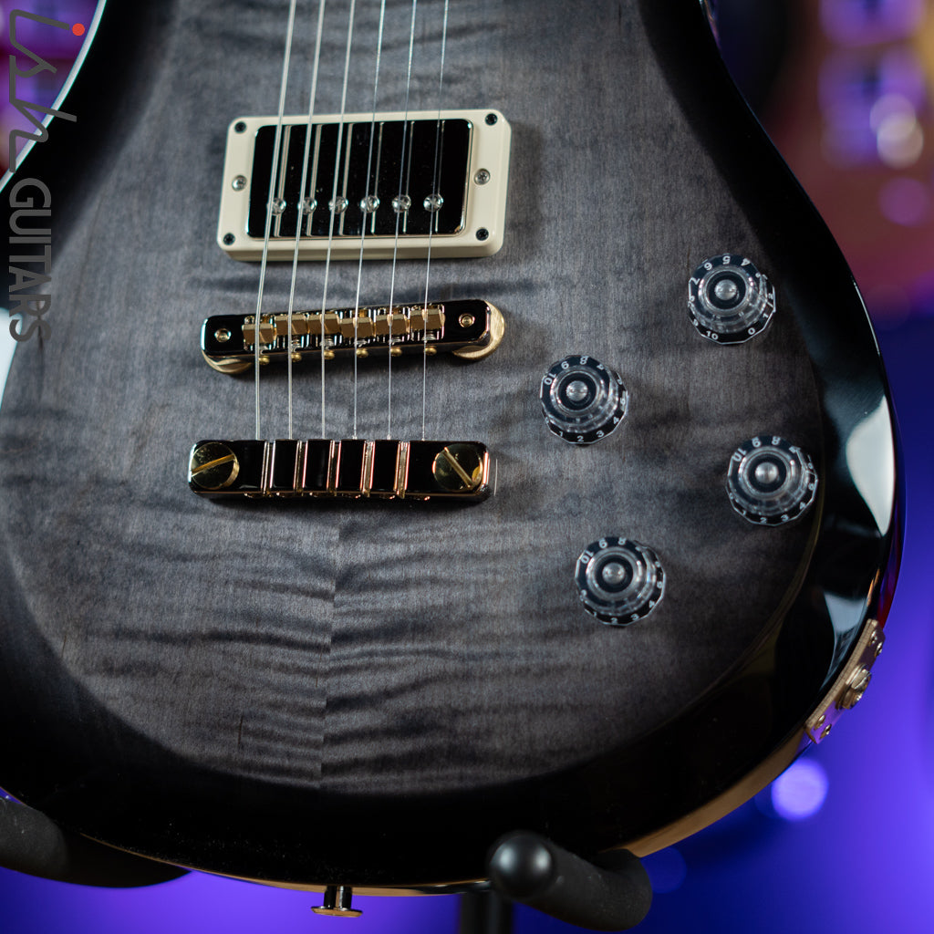 PRS S2 McCarty 594 Electric Guitar Grey Black Wrap Burst Store Demo
