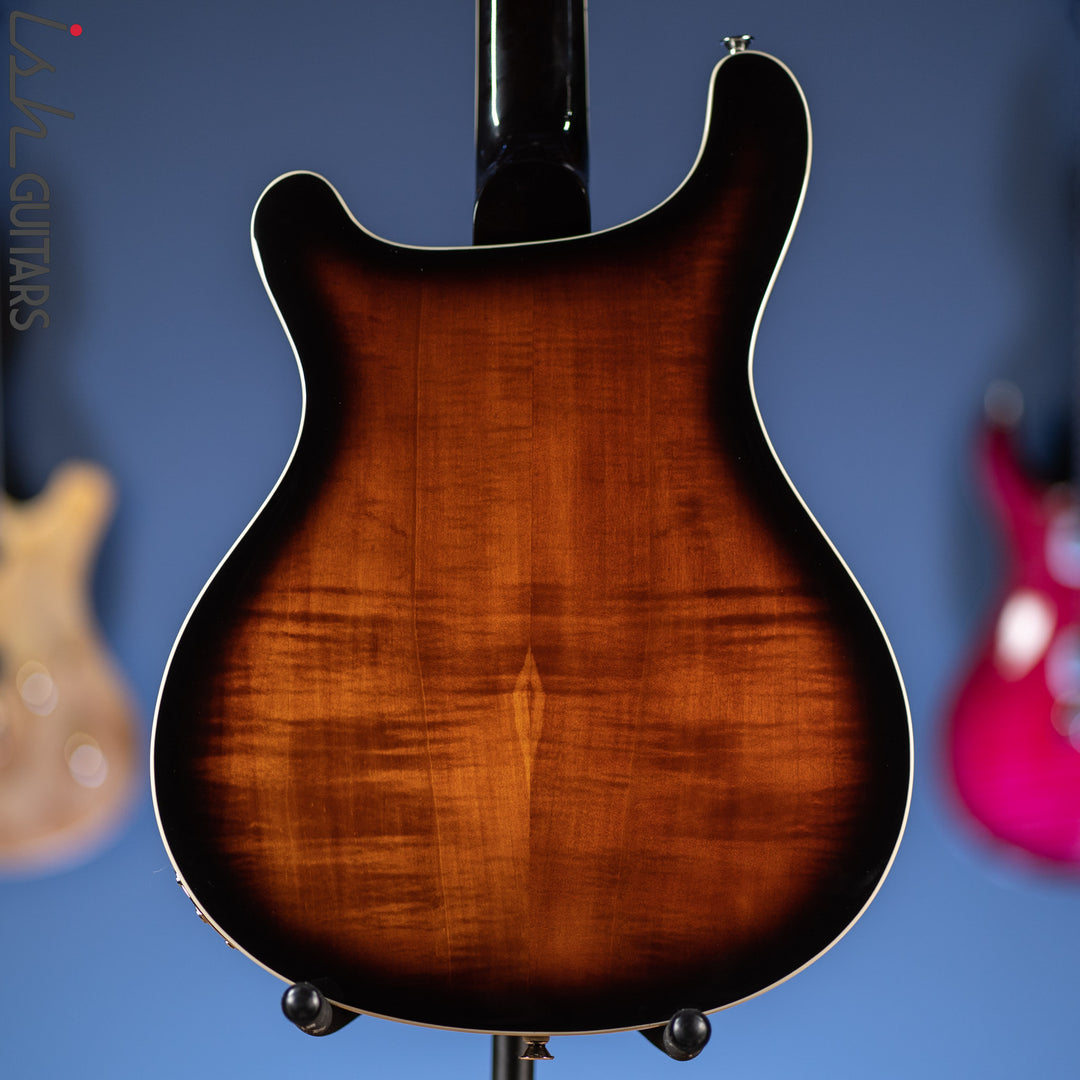 PRS SE Hollowbody II Electric Guitar Black Gold Sunburst