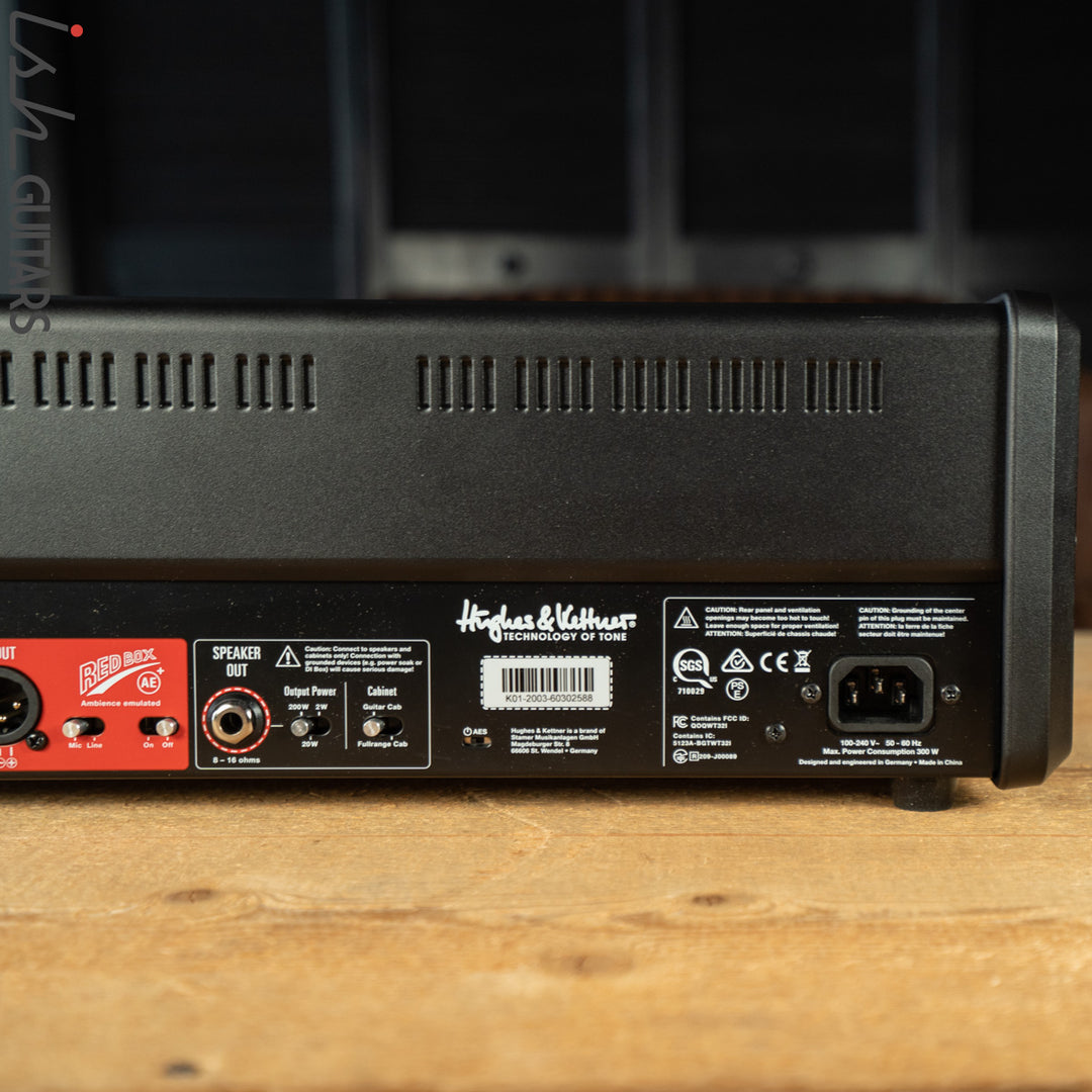 Hughes and Kettner Black Spirit 200 W Amp Head B-Stock