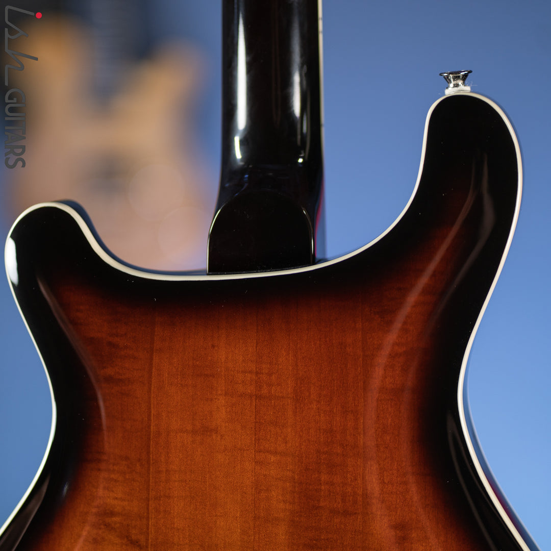 PRS SE Hollowbody II Electric Guitar Black Gold Sunburst
