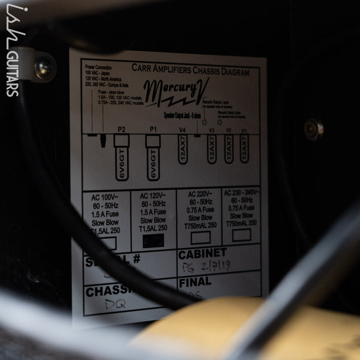 2017 Carr Mercury V 16W 1x12" Combo Amplifier