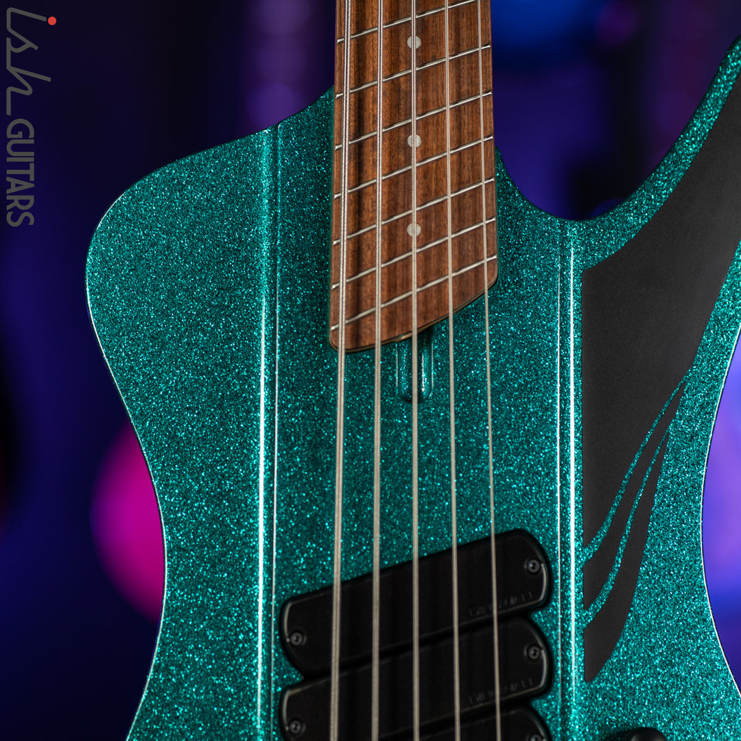 Dingwall D-Roc Standard 5-String Bass Gloss Aquamarine Metalflake