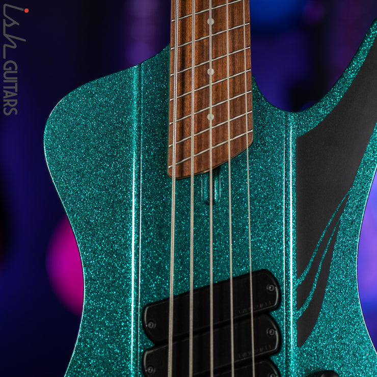 Dingwall D-Roc Standard 5-String Bass Gloss Aquamarine Metalflake