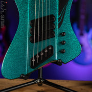 Dingwall D-Roc 5-String Bass Gloss Metal Flake Aquamarine
