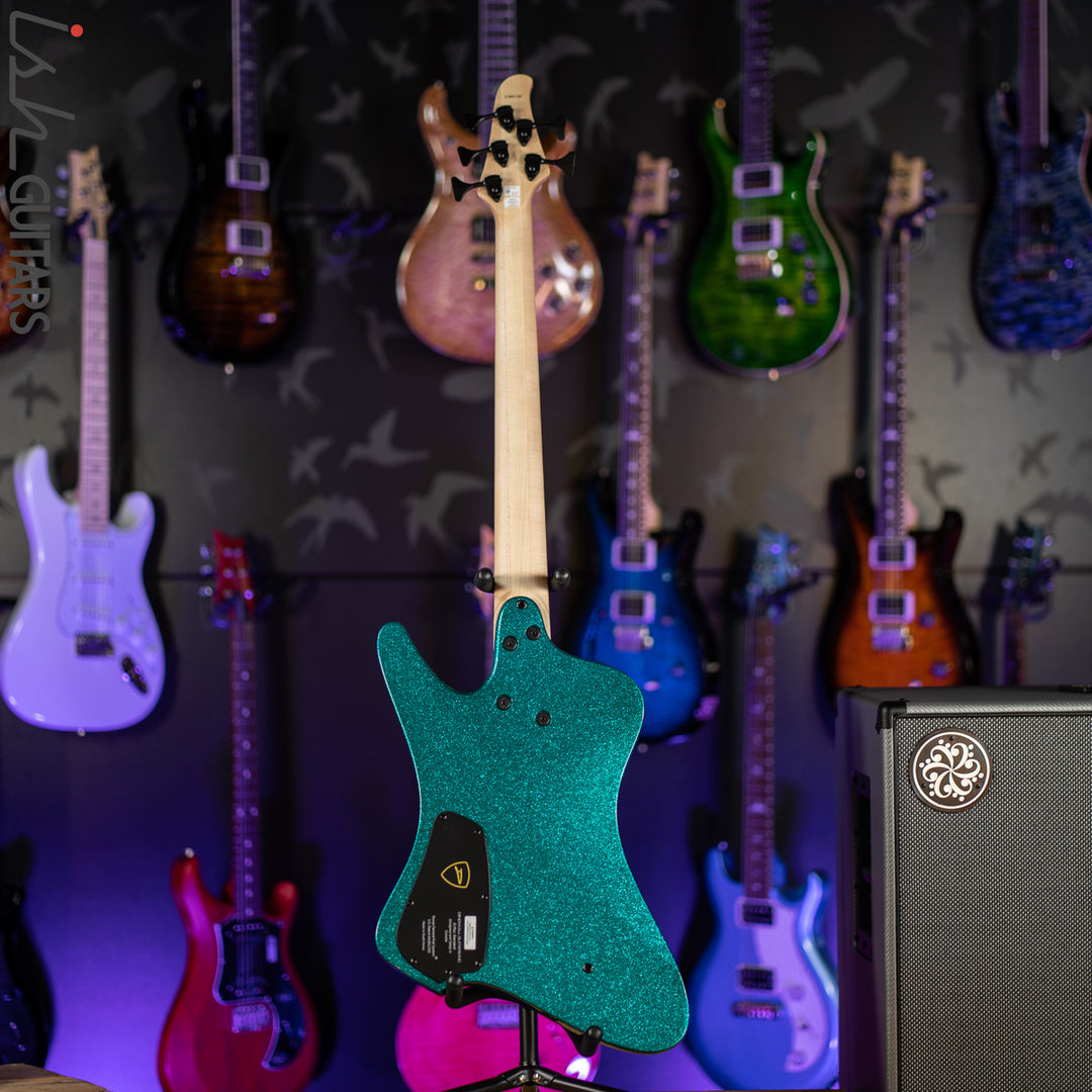 Dingwall D-Roc Standard 5-String Bass Gloss Aquamarine Metalflake