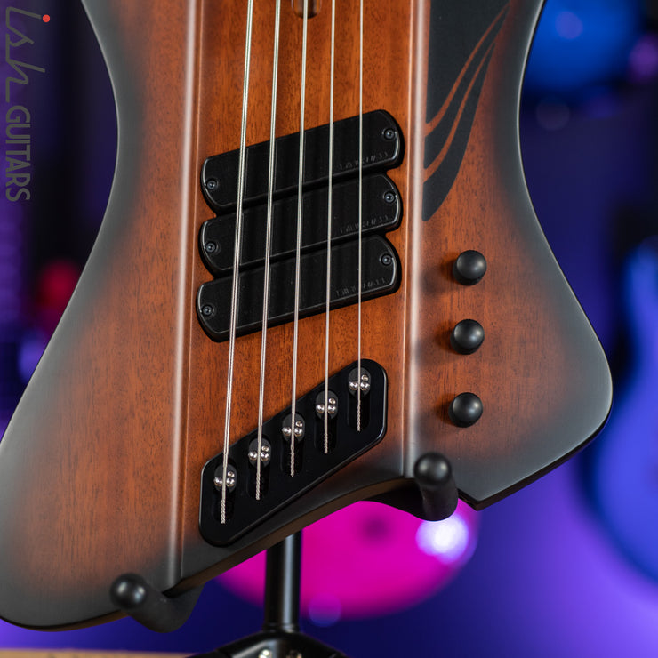 Dingwall D-Roc Standard 5-String Bass Matte Vintageburst