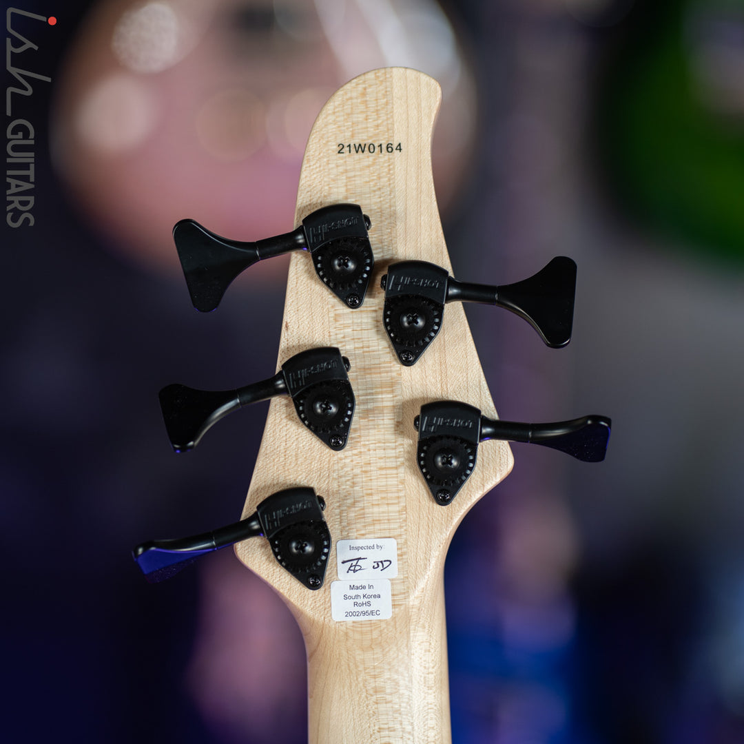Dingwall D-Roc Standard 5-String Bass Gloss Aquamarine Metalflake