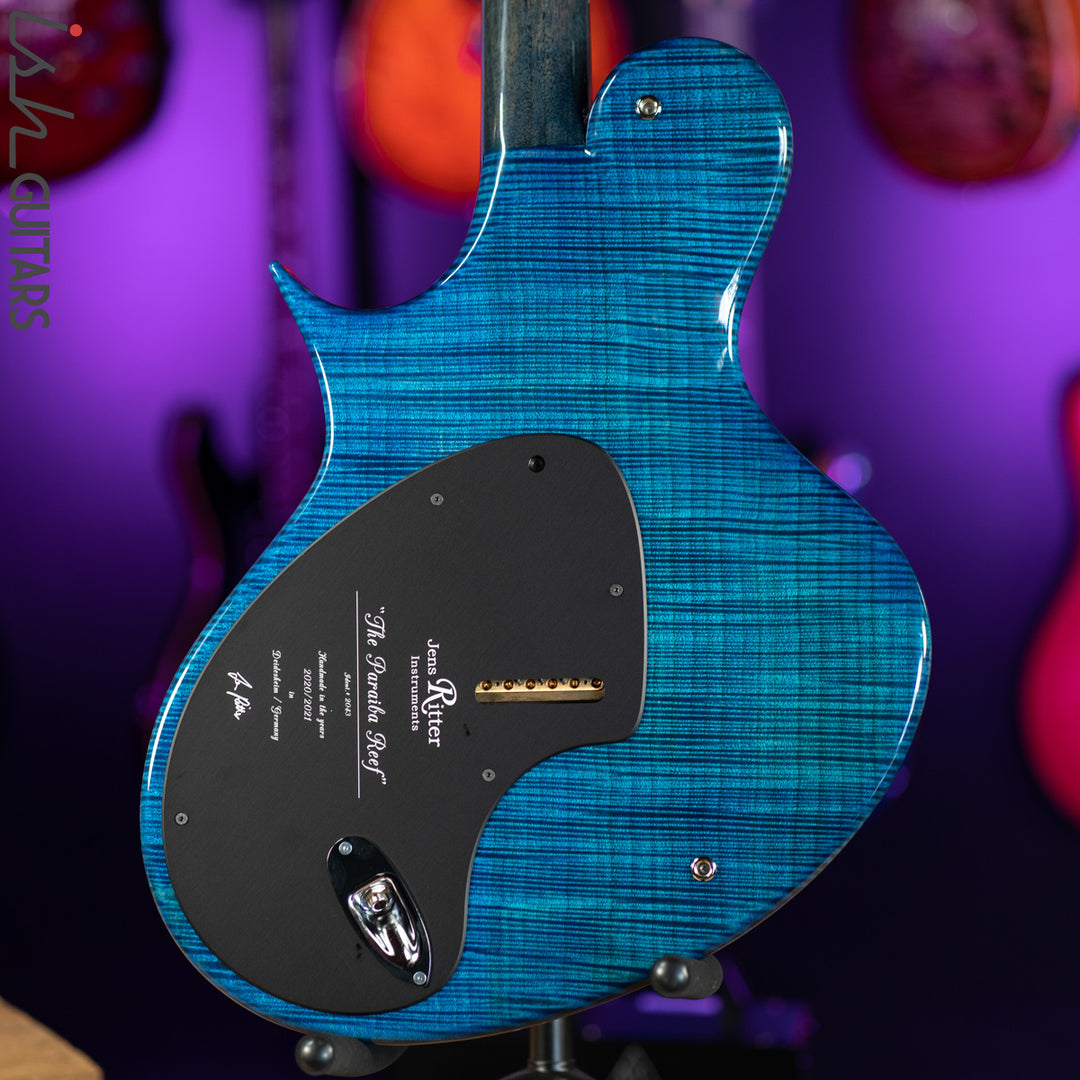 Ritter Porsch Tremolo Paraiba Reef Blue Rose Gold