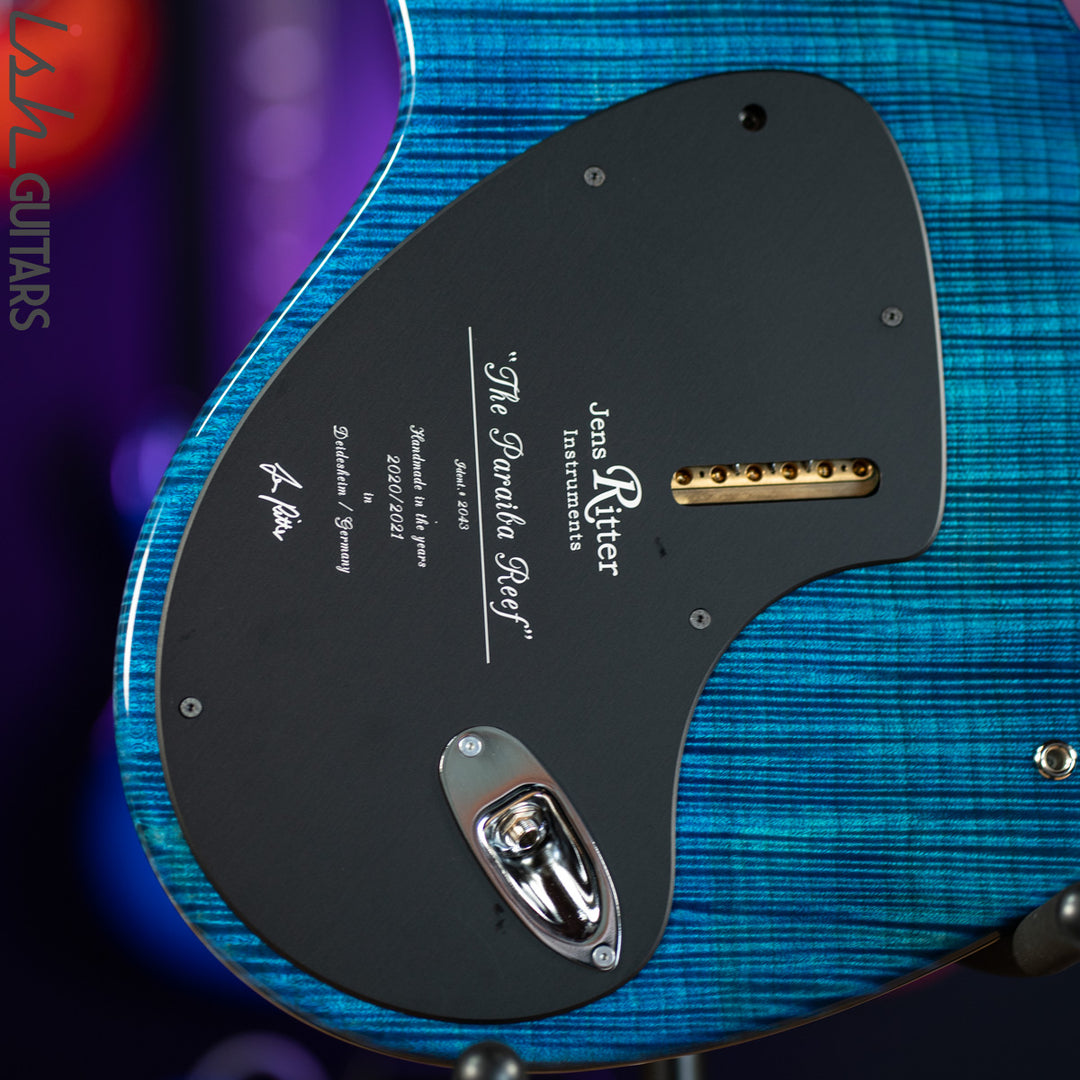 Ritter Porsch Tremolo Paraiba Reef Blue Rose Gold