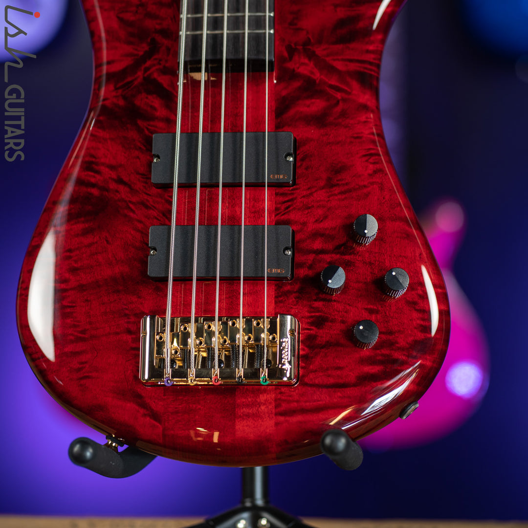 Spector Euro5 LX 5-String Bass Black Cherry Gloss
