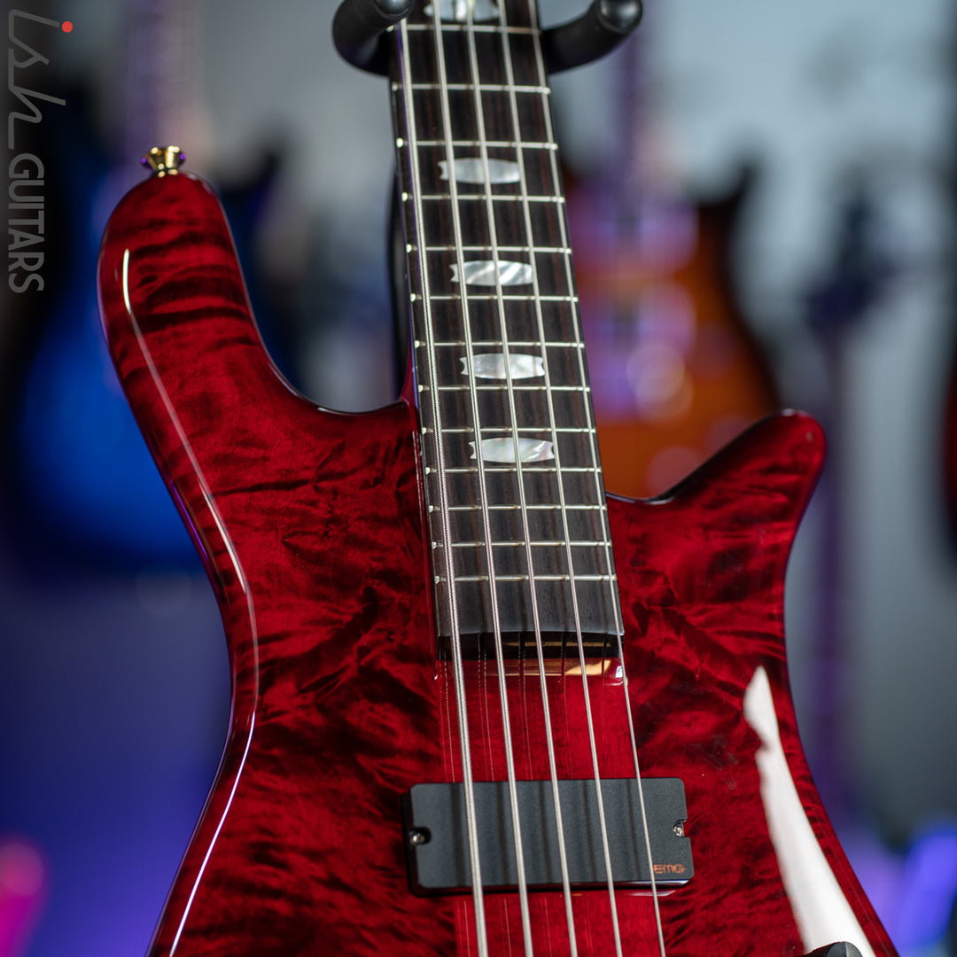 Spector Euro5 LX 5-String Bass Black Cherry Gloss