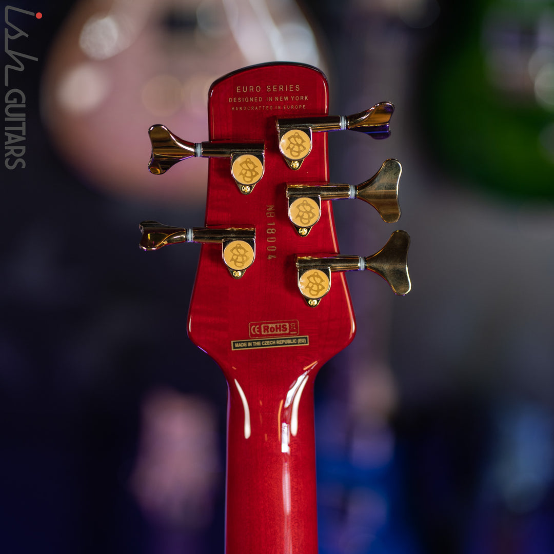 Spector Euro5 LX 5-String Bass Black Cherry Gloss