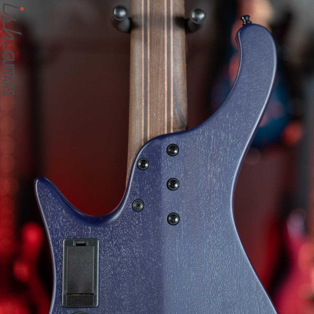 Ibanez EHB1505MS 5-String Multi-Scale Headless Bass Pacific Blue Burst Flat