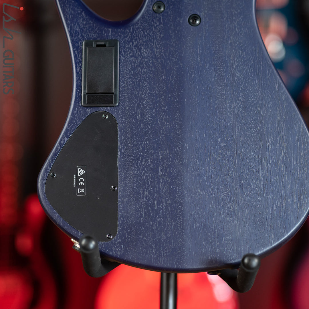 Ibanez EHB1505MS 5-String Multi-Scale Headless Bass Pacific Blue Burst Flat