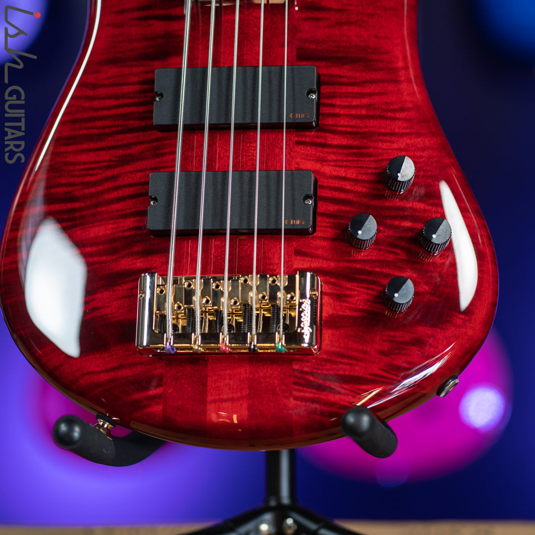 Spector Euro5 LX 5-String Bass Black Cherry Gloss