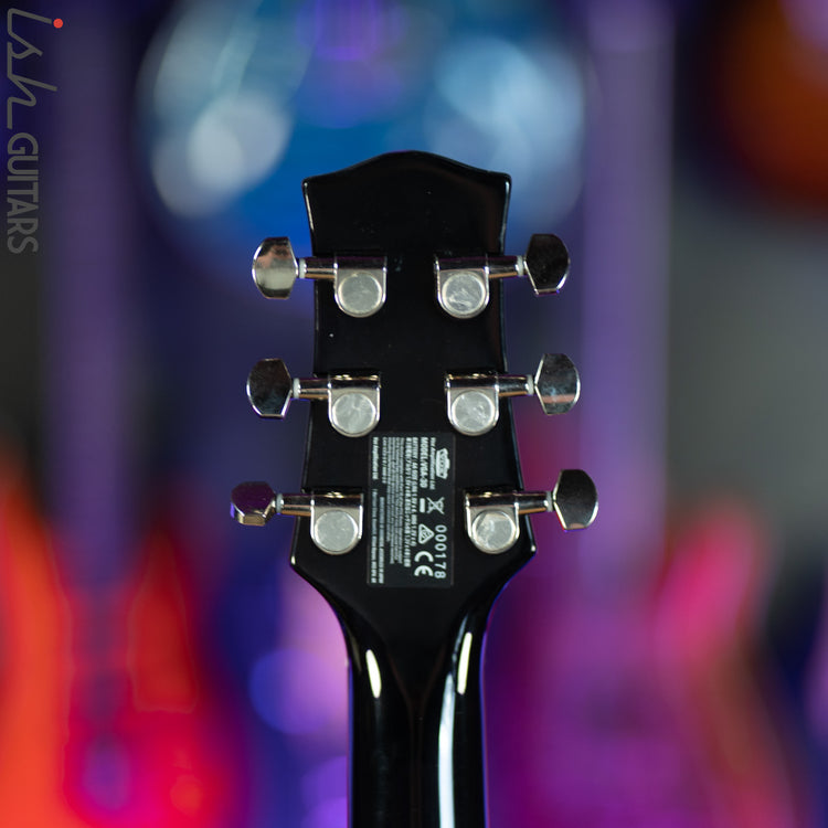 Vox VGA-3D Giulietta Archtop Trans Black - Demo – Ish Guitars