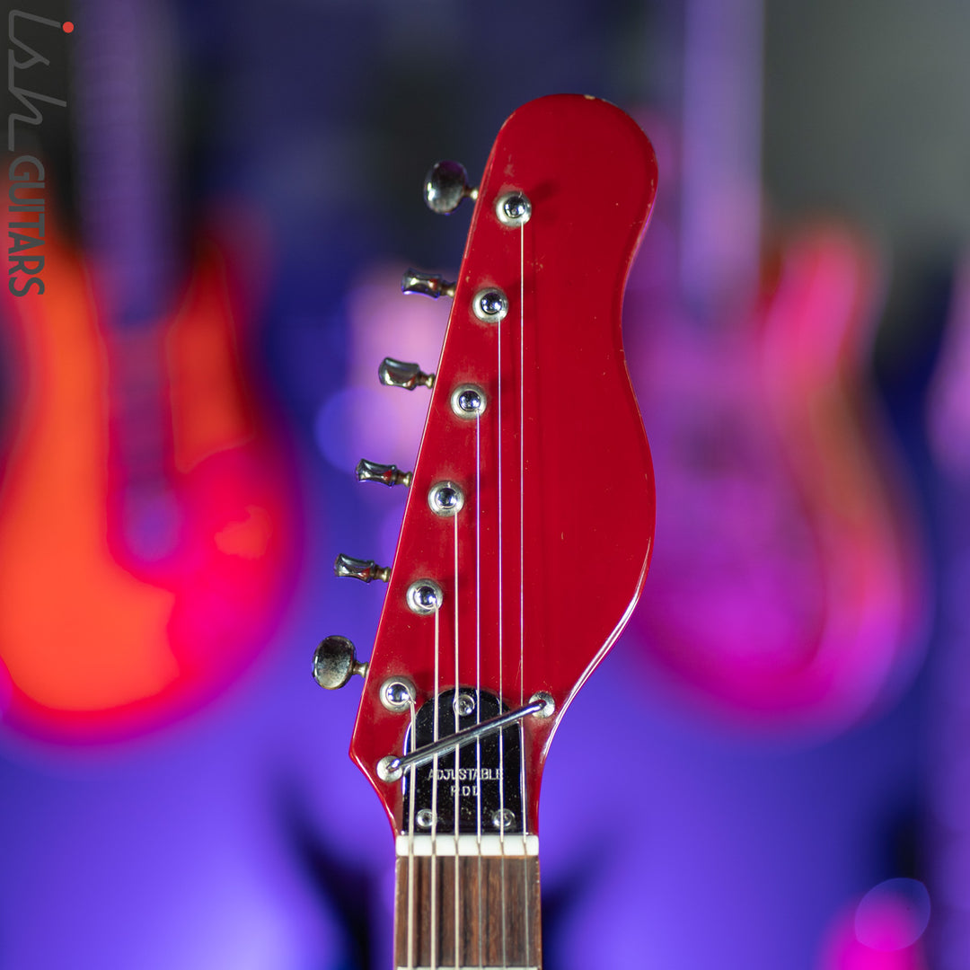 1960s Teisco Domino Red Electric Guitar MIJ