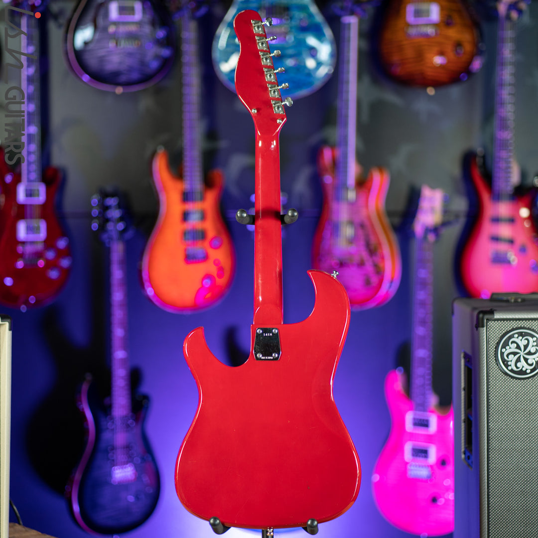 1960s Teisco Domino Red Electric Guitar MIJ