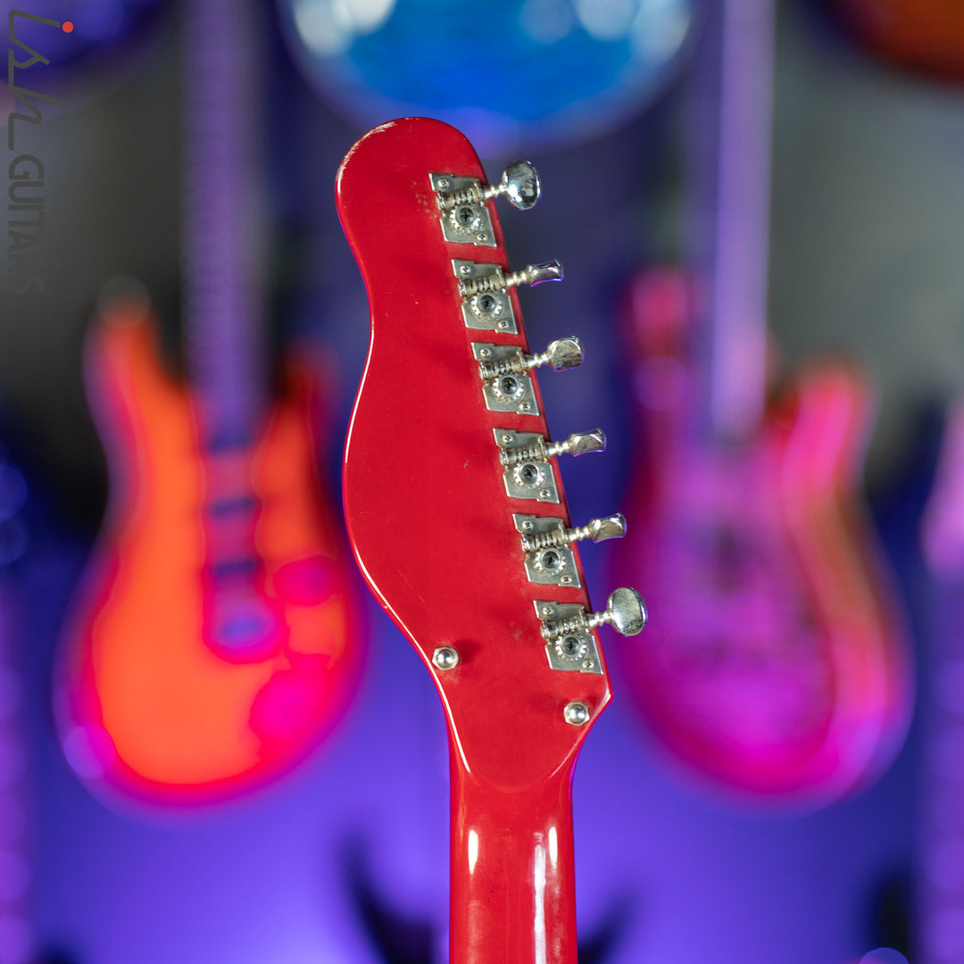 1960s Teisco Domino Red Electric Guitar MIJ