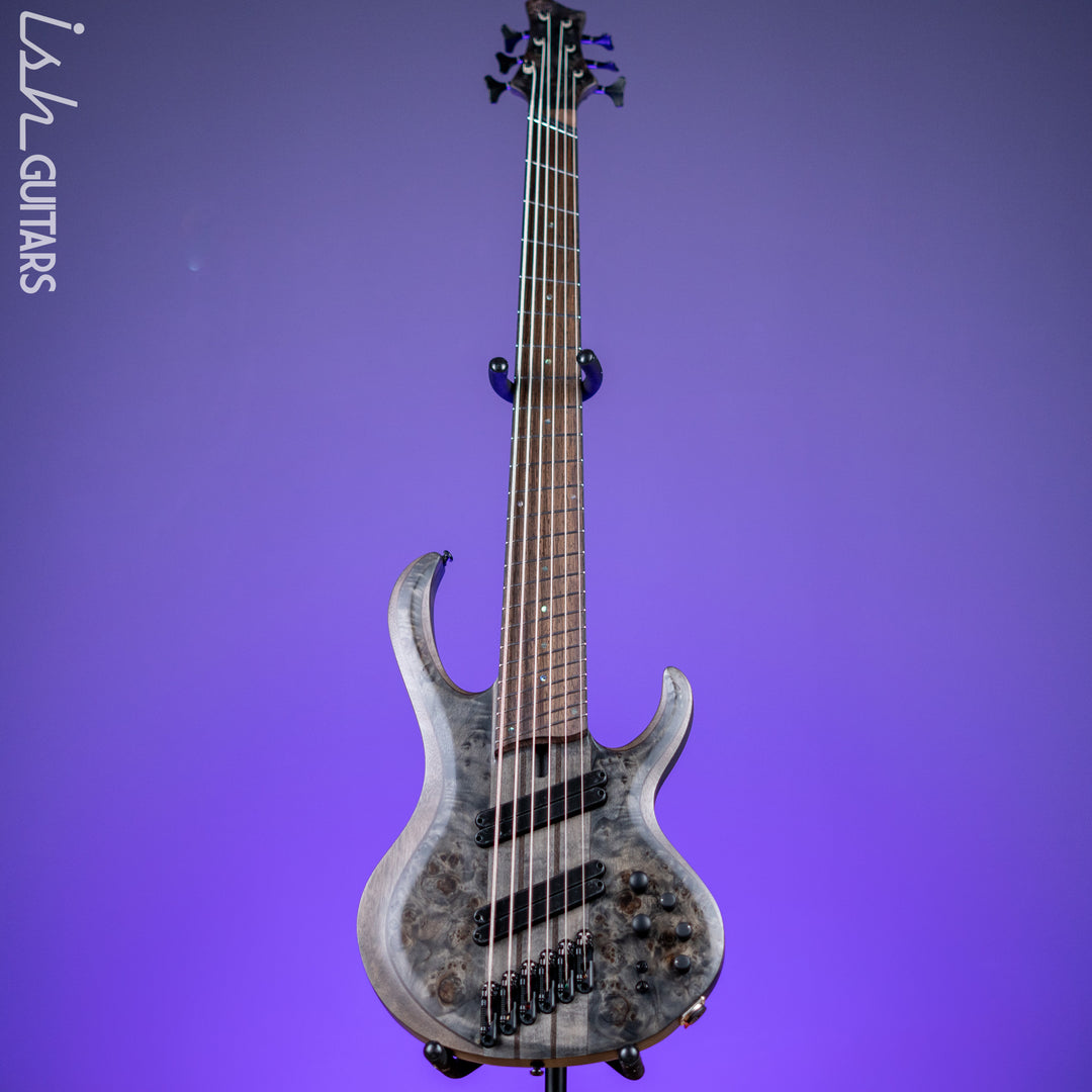 Ibanez BTB806MS Multi-Scale 6-String Bass Transparent Grey Flat