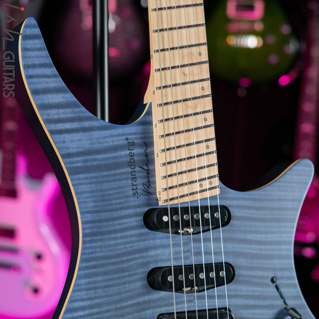 Strandberg Boden Standard NX 6 Multiscale Headless Guitar Tremolo Blue
