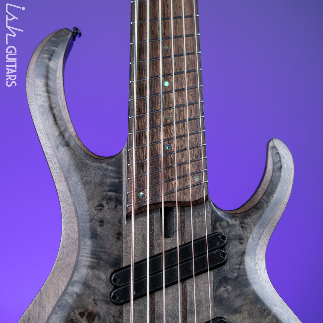 Ibanez BTB806MS Multi-Scale 6-String Bass Transparent Grey Flat