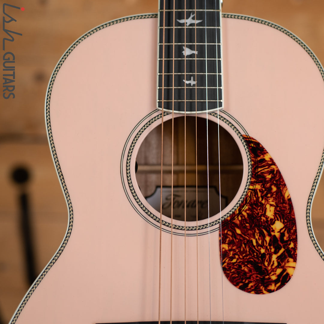 ギター PRS SE P20E Parlor w/ FishmanPink Lotus PRS SE Tonare P20E Parlor Acoustic/Electric Guitar - Lotus