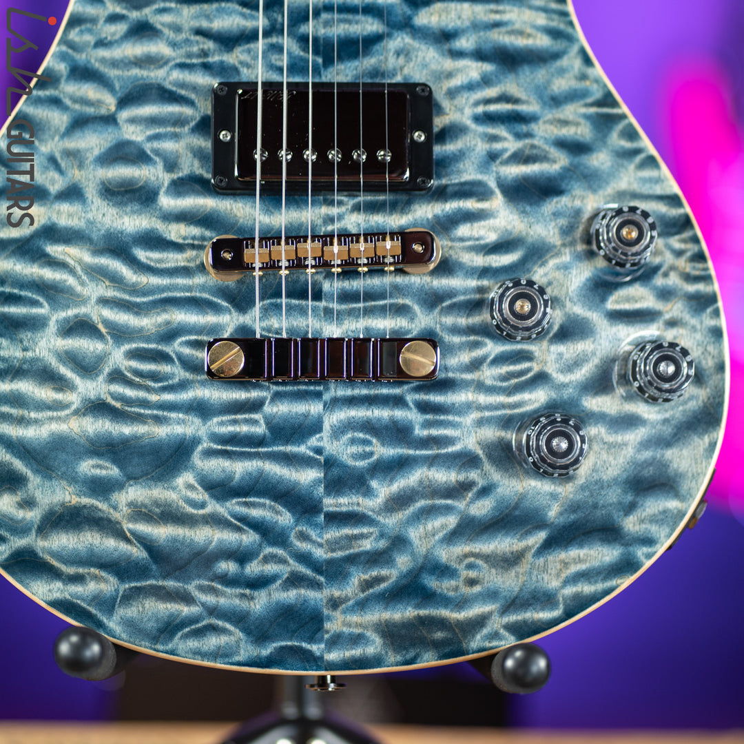 PRS McCarty 594 Wood Library Faded Whale Blue 10 Top Quilt