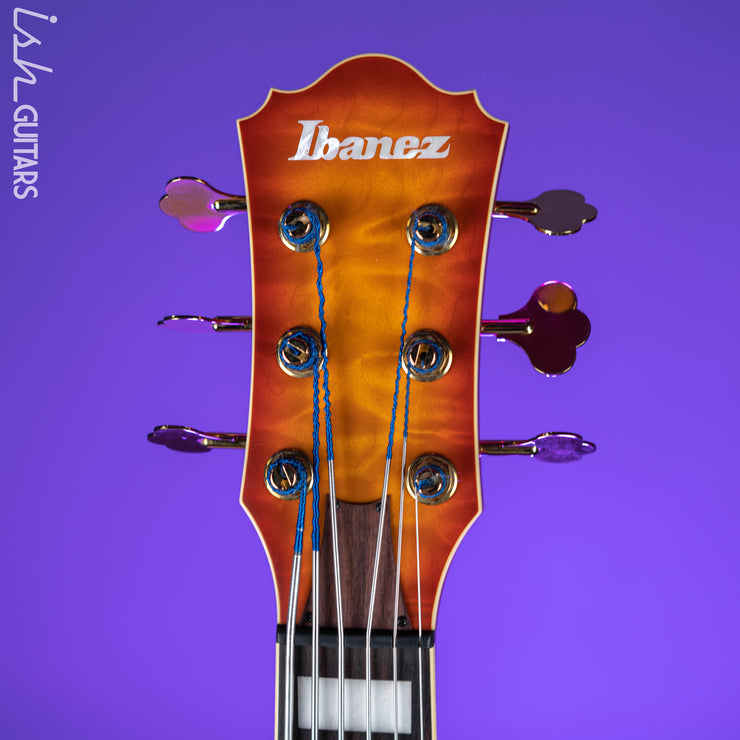 Ibanez TCB1006 Thundercat Signature 6-String Bass Autumn Leaf Burst Matte