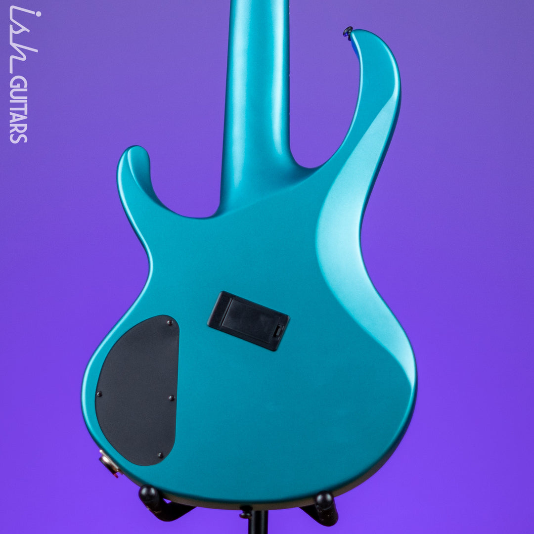 Ibanez BTB605MS Multi-Scale 5-String Bass Cerulean Aura Burst Matte Demo