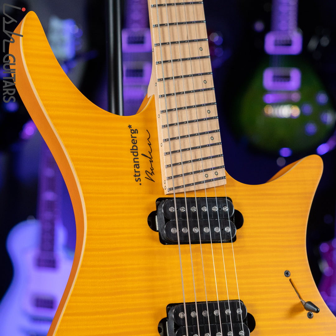 Strandberg Boden Standard NX 6 Multiscale Headless Guitar Amber