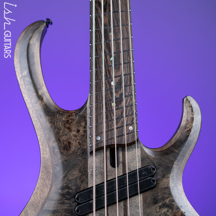 Ibanez BTB805MS Multi-Scale 5-String Bass Transparent Grey Flat