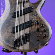 Ibanez BTB805MS Multi-Scale 5-String Bass Transparent Grey Flat