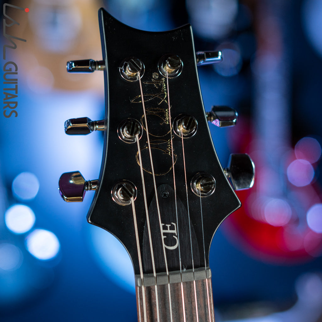 PRS CE 24 Electric Guitar Grey Black w/ Purple &amp; Black Wrap Burst