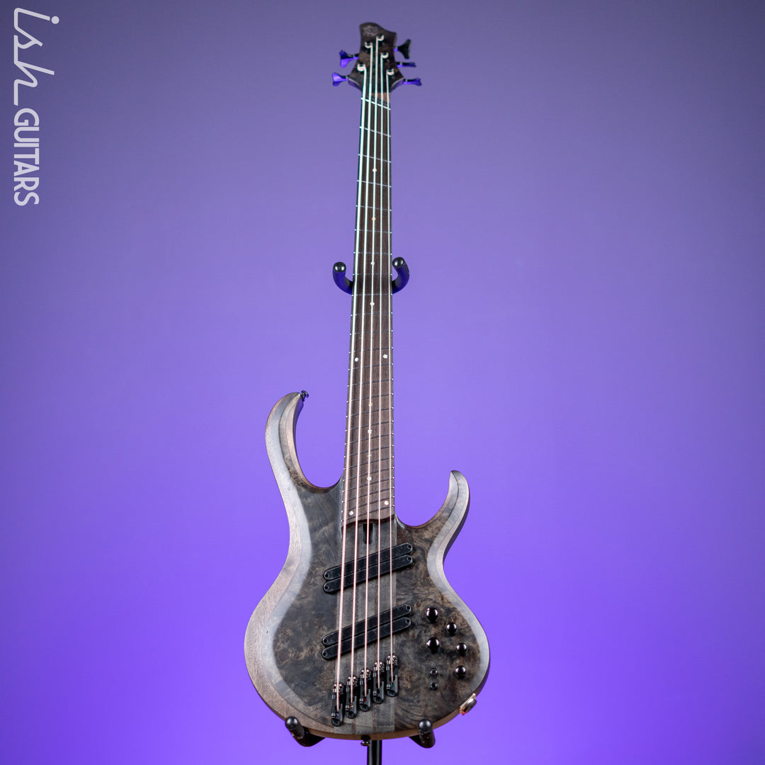 Ibanez BTB805MS Multi-Scale 5-String Bass Transparent Grey Flat