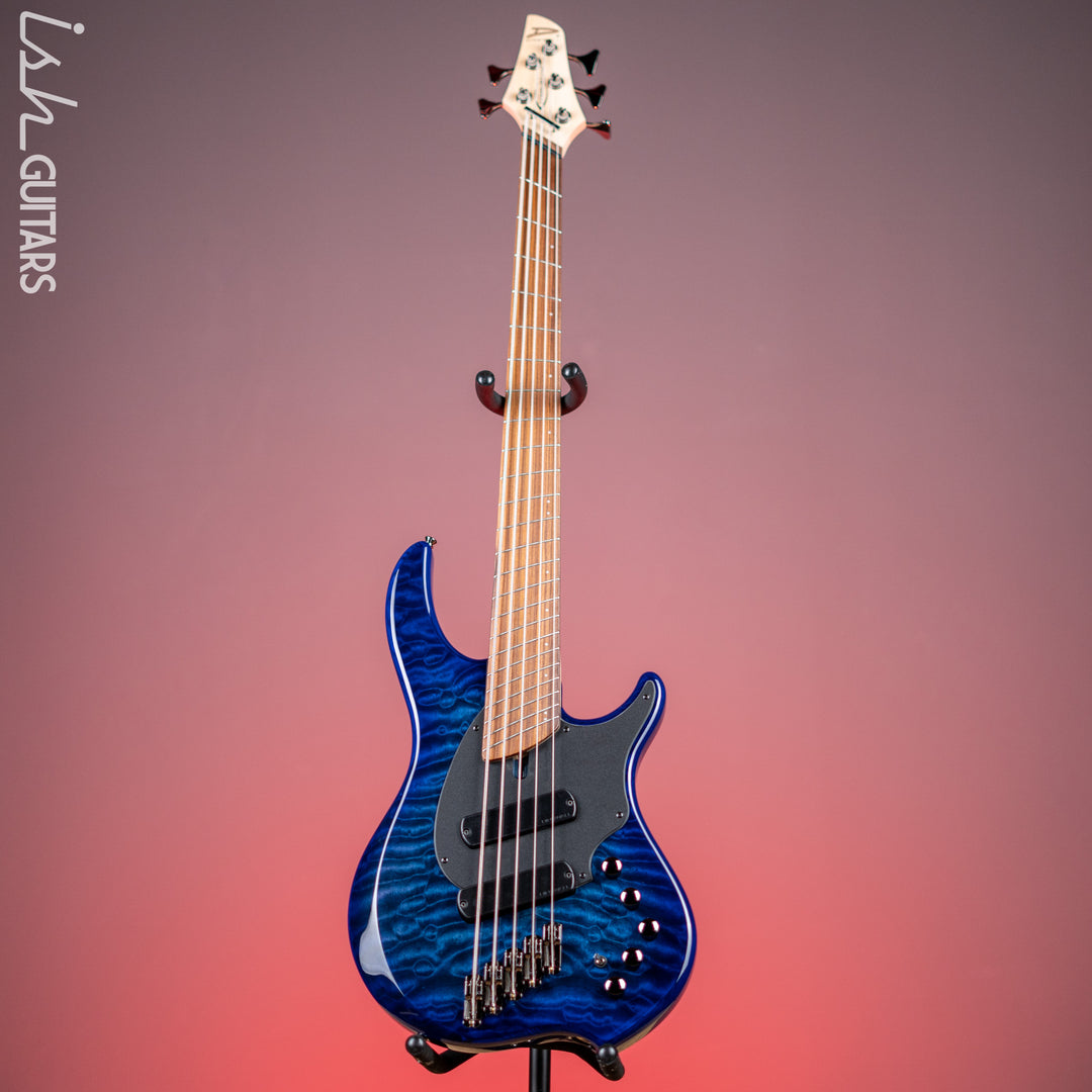 Dingwall Combustion 2 PUP 5-String Bass Indigoburst Gloss Pau Ferro Fretboard