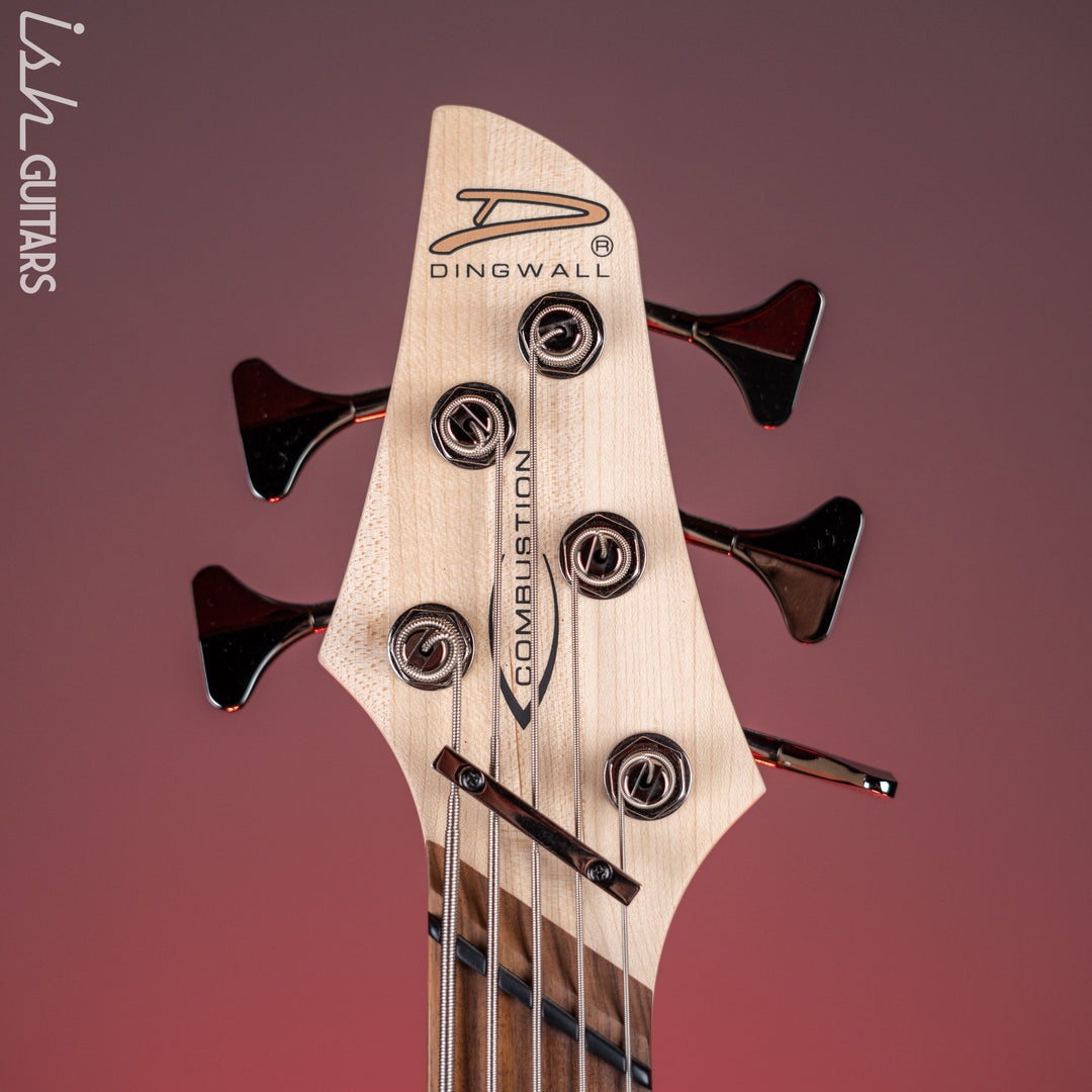 Dingwall Combustion 2 PUP 5-String Bass Indigoburst Gloss Pau Ferro Fretboard